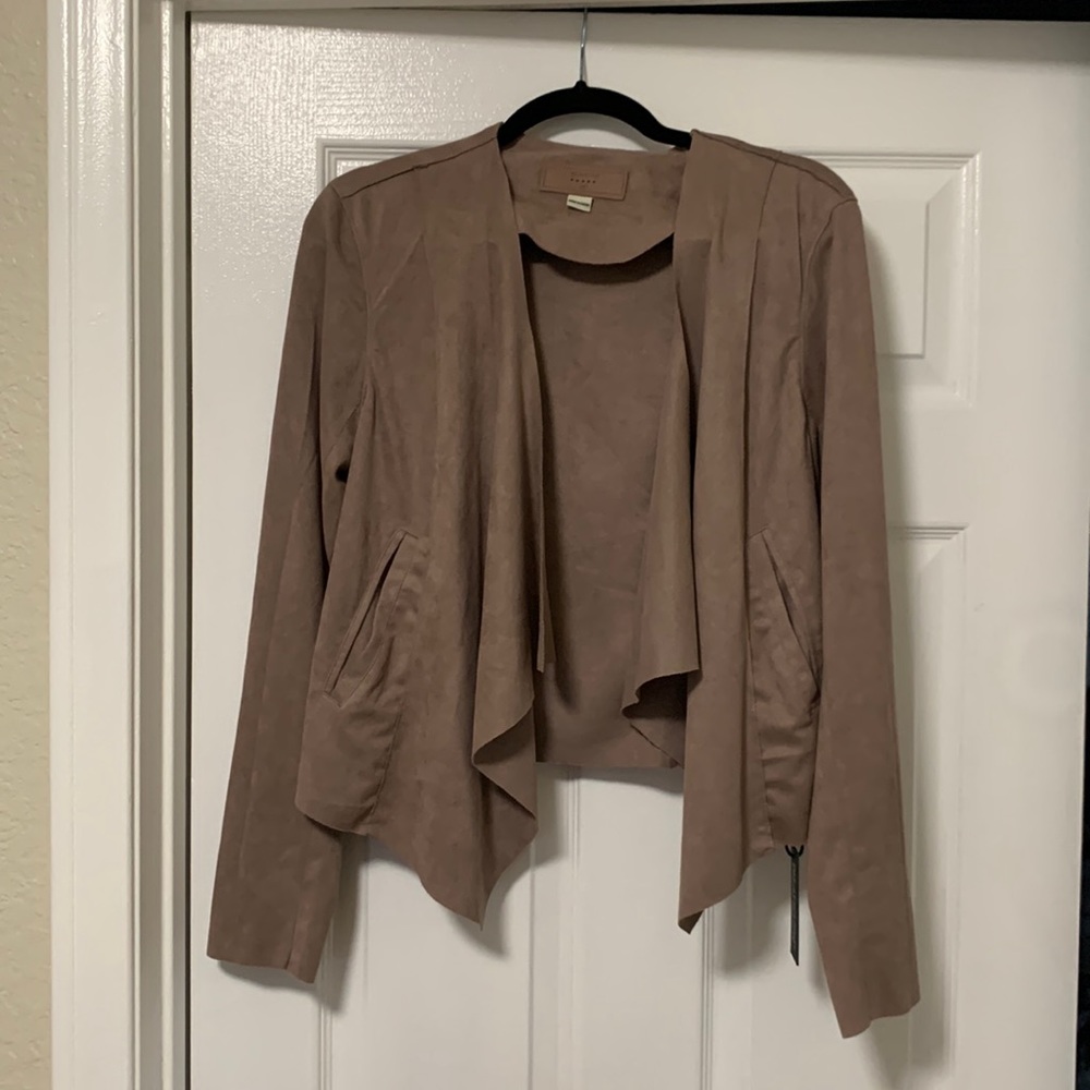 Blank NYC faux suede jacket, new with tags